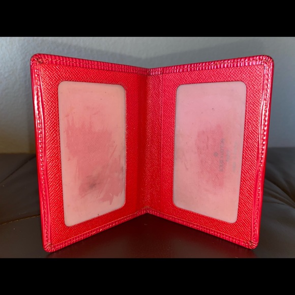 Louis Vuitton Epileather Mens Wallet Red RARE - Picture 4 of 5